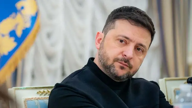 Volodimir Zelenszkij, Ukrajna elnöke. Fotó: president.gov.ua