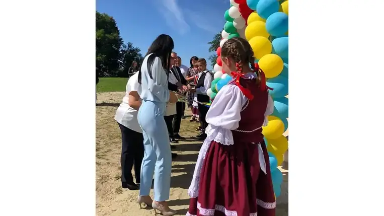 A felújított fornosi művelődési ház átadásán