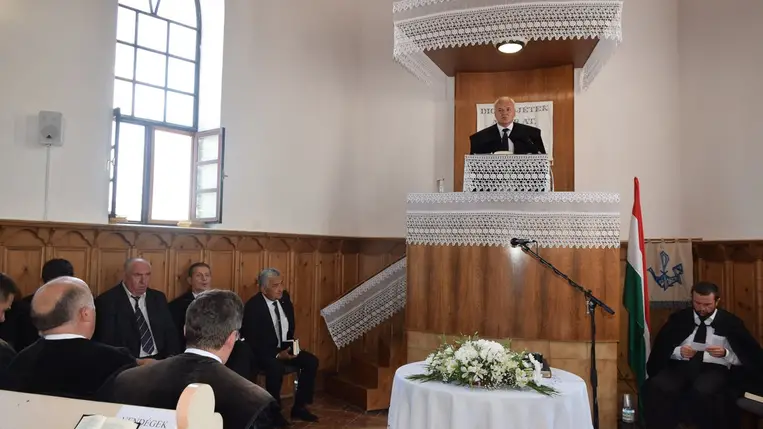 Lelkészbeiktatás Tiszaújfaluban