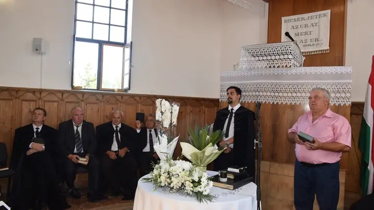 Lelkészbeiktatás Tiszaújfaluban