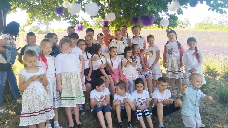 Feltöltődés a nagybégányi levendulásban