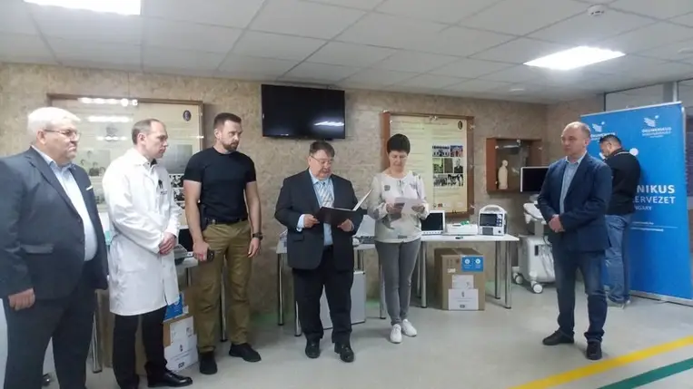 Korszerű orvosi berendezéseket kapott a beregszászi kórház