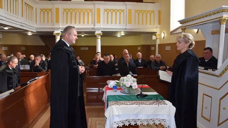 Lelkészbeiktatás Badalóban. Fotó: Kovács Erzsébet