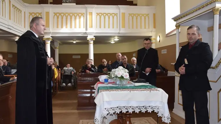 Lelkészbeiktatás Badalóban. Fotó: Kovács Erzsébet