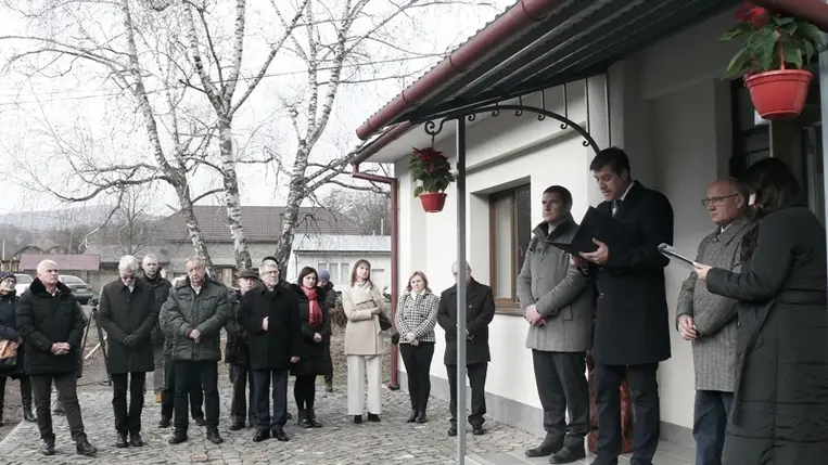 Szoborparkot és alkotóházat avattak Beregszentmiklóson. Fotó: Kovács Elemér