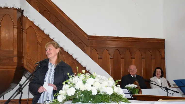 Nőszövetségi csendesdélután a benei református templomban (Fotó: Kovács Erzsébet)