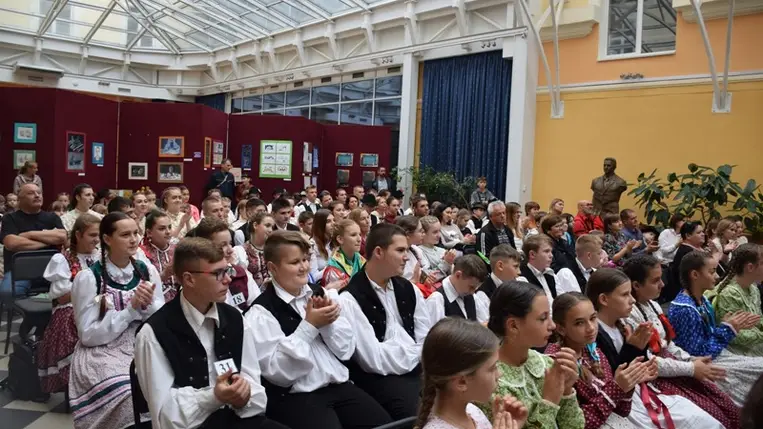 A „Szól a fülemüle” Kárpátaljai Népzenei és Néptánc Tehetségkutató döntőjén (Fotó: Kovács Elemér)