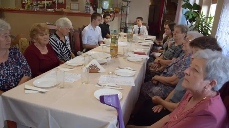 Szépkorúak délutánja Beregardóban. Fotó: Kovács Erzsébet