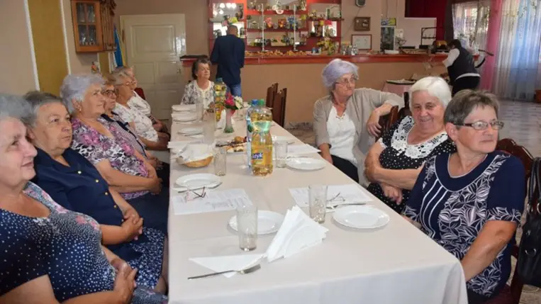 Szépkorúak délutánja Beregardóban. Fotó: Kovács Erzsébet