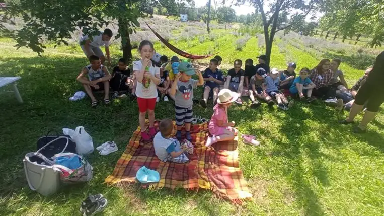 Gyermekhét a beregardói református gyülekezetben. Fotó: Kovács Erzsébet