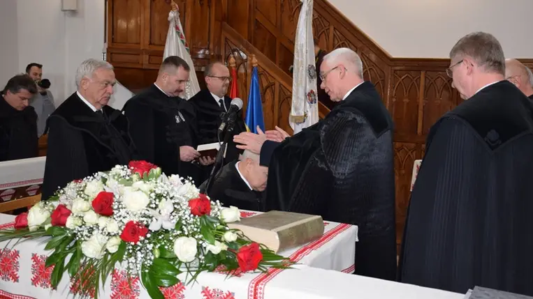 Püspökbeiktatás Beregszászon. Fotó: KárpátInfo/Kovács Erzsébet