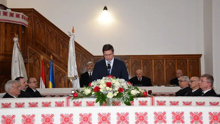 Püspökbeiktatás Beregszászon. Fotó: KárpátInfo/Kovács Erzsébet