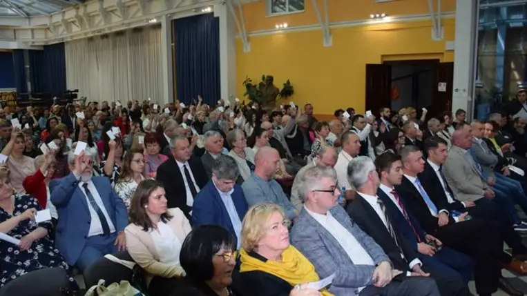 A KMKSZ közgyűlése Beregszászon - Harmincöt éve a kárpátaljai magyarság szolgálatában. Fotó:Kárpátinfo/Kovács Elemér