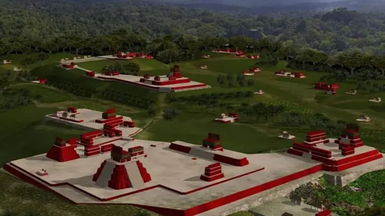 Az ősi település rekonstrukciójaForrás: Prague Morning