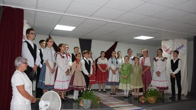 Megemlékezés Benében - Szent István és az új kenyér ünnepén. Fotó: Kárpátinfo/Kovács Elemér