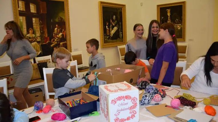 A magyar népmese napja a Munkácsy Mihály Magyar Házban  - Meseelőadás, kézműveskedés, táncház. Fotó: Kárpátinfo/Kovács Erzsébet