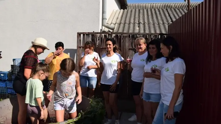 Folytatódik a Telekamra kezdeményezés - Szüreti hagyományok ápolása Benében. Fotó: Kárpátinfo/Kovács Elemér