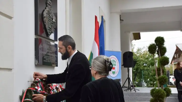 Perényi Zsigmondra és az aradi vértanúkra emlékeztek Beregardóban - Hazaszeretet, kitartás, istenhit. Fotó: Kárpátinfó/ Kovács Erzsébet