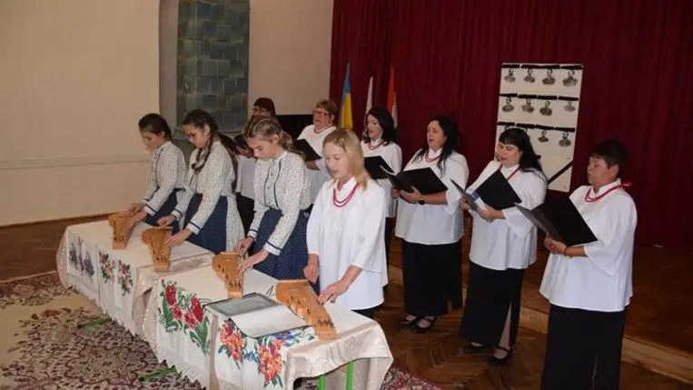 Az aradi vértanúkra emlékeztek Nagyszőlősön - Kitartunk, megmaradunk. Fotó; Kárpátinfó/ Kovács Elemér