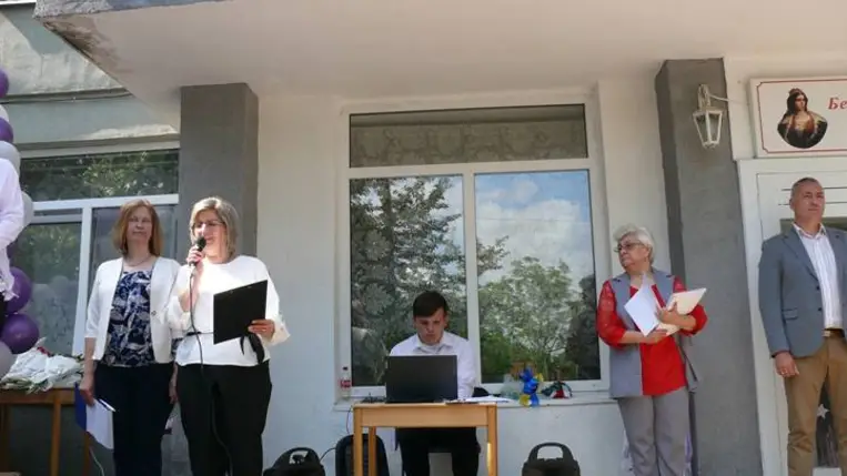 Tanévzáró a Beregszászi Zrínyi Ilona Líceumban - Akarni és bízni rendületlenül. Fotó: Kárpátinfo/Kovács Erzsébet