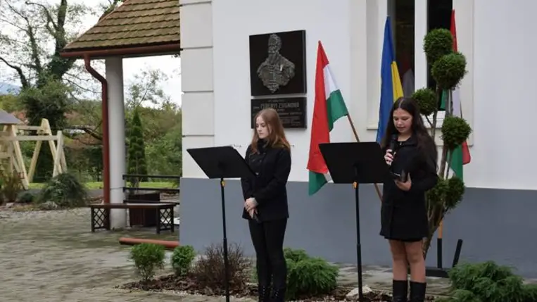 Perényi Zsigmondra és az aradi vértanúkra emlékeztek Beregardóban - Hazaszeretet, kitartás, istenhit. Fotó: Kárpátinfó/ Kovács Erzsébet