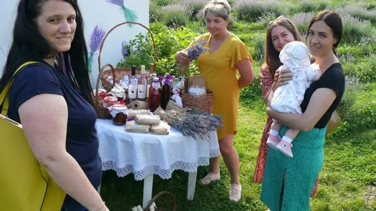 A Beregardai Hegyalja Levendulamezőn szeretettel várják a látogatókat - Ahol megpihenhet a test, felüdülhet a lélek. Fotó: Kárpátinfo/Kovács Erzsébet