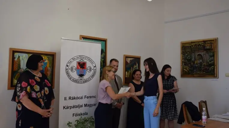 ECL-nyelvvizsgabizonyítványokat adtak át a Rákóczi Főiskolán - Kitárulkozó nagyvilág. Fotó: Kárpátinfo/Kovács Elemér