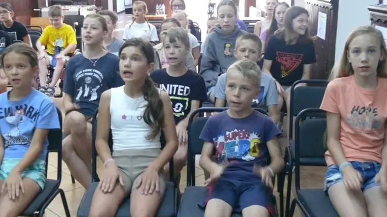 Egyházmegyei gyermektábor az MRSZ támogatásával - Kikapcsolódás, töltekezés – Isten közelében. Fotó: Kárpátinfo/Kovács Erzsébet