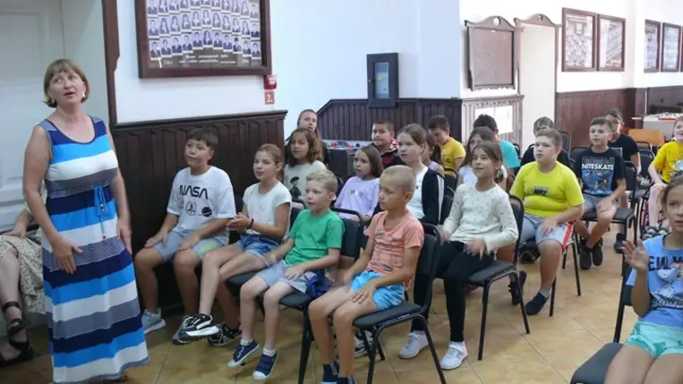 Egyházmegyei gyermektábor az MRSZ támogatásával - Kikapcsolódás, töltekezés – Isten közelében. Fotó: Kárpátinfo/Kovács Erzsébet