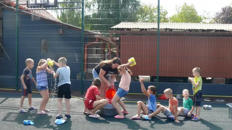 Egyházmegyei gyermektábor az MRSZ támogatásával - Kikapcsolódás, töltekezés – Isten közelében. Fotó: Kárpátinfo/Kovács Erzsébet