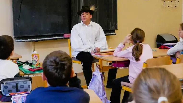 Mesevándorok és mese habbal - A Magyar Népmese Napjának rendezvényei Felvidéken. Fotó: Hagyományok Háza Hálózat