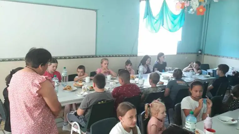 Vakációs Bibliahét Beregardóban - Vízjelek. Fotó: Kárpátinfó/ Kovács Erzsébet