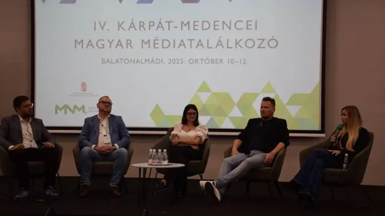 Kárpát-medencei Magyar Médiatalálkozó Balatonalmádiban - Hitelesség, elhivatottság, naprakészség. Fotó: Kárpátinfó/ Kovács Elemér
