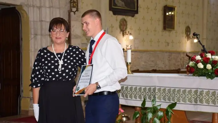 Diplomaátadó ünnepség a Felsőfokú Szakképzési Intézetben - Higgyünk álmaink szépségében. Fotó: Kárpátinfó/ Kovács Elemér