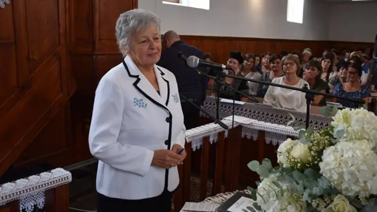 Nőszövetségi csendesnap Tiszapéterfalván - Szolgálat a próbák idején. Fotó: Kárpátinfó/ Marton Erzsébet