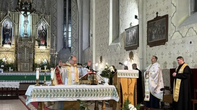 Ökumenikus imahét Beregszászban - Közös hitvallás. Fotó: Kárpátinfó/ Kovács Erzsébet