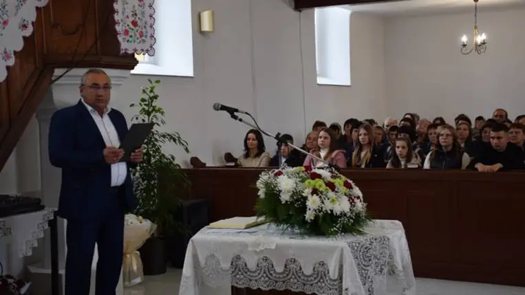 Hálaadó istentisztelet Izsnyétén. Fotó: Kárpátinfó/ Kovács Elemér