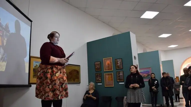 Évadnyitó kiállítás a beregszászi Na’Conxypan Galériában - Kárpáti táj – a kimeríthetetlen ihletforrás. Fotó: Kárpátinfó/ Kovács Elemér