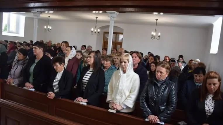 Hálaadó istentisztelet Izsnyétén. Fotó: Kárpátinfó/ Kovács Elemér