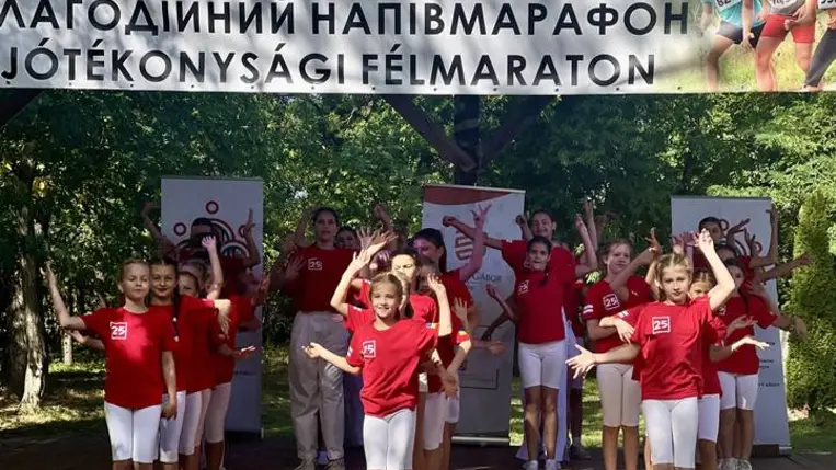 Jótékonysági futás a KMKSZ ISZ és Beregszászi Városi Tanács szervezésében