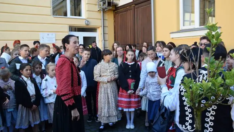 Mesevarázs Fesztivál és Mesemondó találkozó a Rákóczi Főiskolán. Fotó: Kárpátinfó/ Kovács Elemér