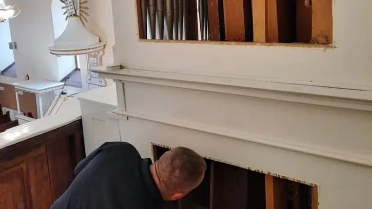 Megújul a badalói református templom orgonája