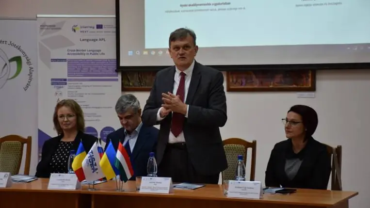 Nyelvi akadálymentesítés a határmenti régióban - Nyílt nap a Rákóczi Főiskolán. Fotó: Kárpátinfó/ Kovács Elemér