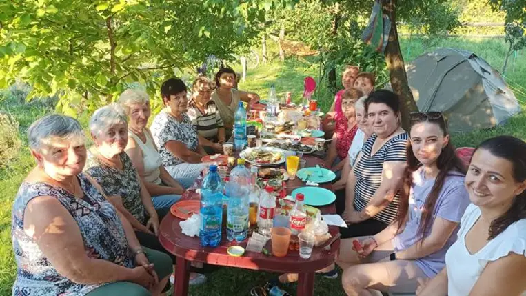 Nőszövetségi kirándulás a levendulásba és a Fehér Sziklához - Kellemes környezetben, jó társasággal – közelebb Istenhez. Fotó: Kárpátinfó/ Kovács Erzsébet