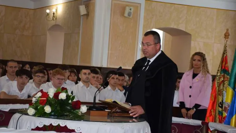 Az Egán Ede Szakképzési Centrum tanévnyitóján. Fotó: Kárpátinfó/ Kovács Elemér