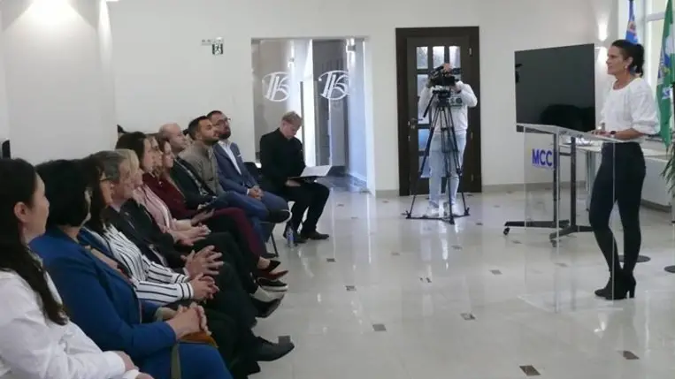 Országos Ifjúsági Stratégia Roadshow az MCC szervezésében - Közös jövőtervezés. Fotó: Kárpátinfó/ Kovács Elemér