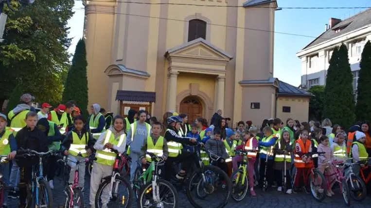 Harmadszor tartottak Rolling Go felvonulást Beregszászon. Fotó: Kárpátinfó/ Marton Erzsébet