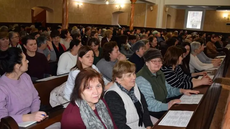 Egyházkerületi női csendesnap Nagydobronyban - Szolgáljatok az Úrnak örömmel. Fotó: Kárpátinfó/Marton Erzsébet