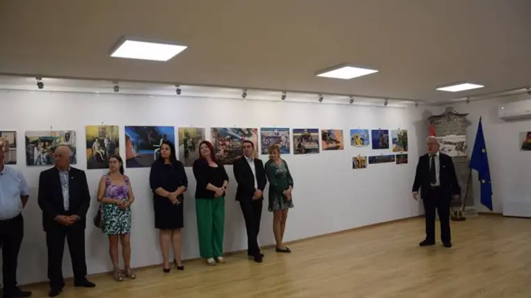 Kóka Ferenc-kiállítás a beregszászi konzulátuson - Szakadatlan életigenlés. Fotó: Kárpátinfó/ Marton Erzsébet