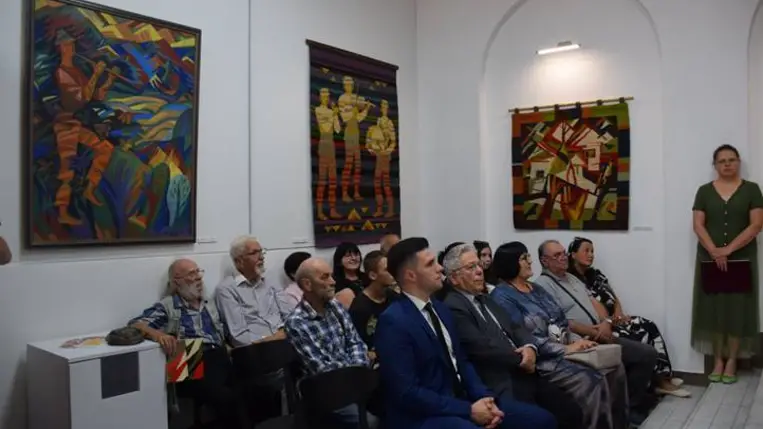 Berecz Margit művei a Na’Conxypan őszi tárlatának - Harmónia és nyugalom. Fotó: Kárpátinfó/ Kovács Elemér